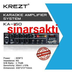 Murah Karaoke Amplifier System Krezt KA 160 ( ORIGINAL )