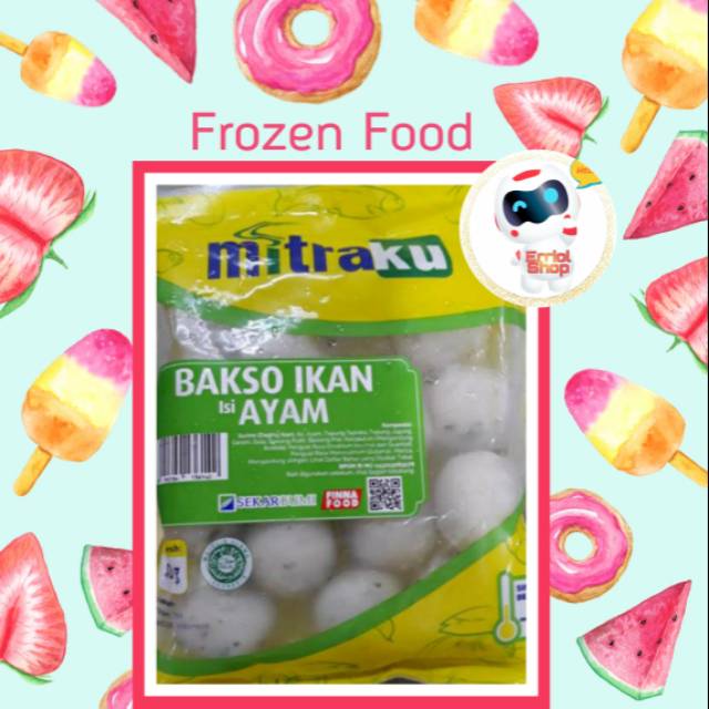 

MITRAKU BAKSO IKAN ISI AYAM 500gr