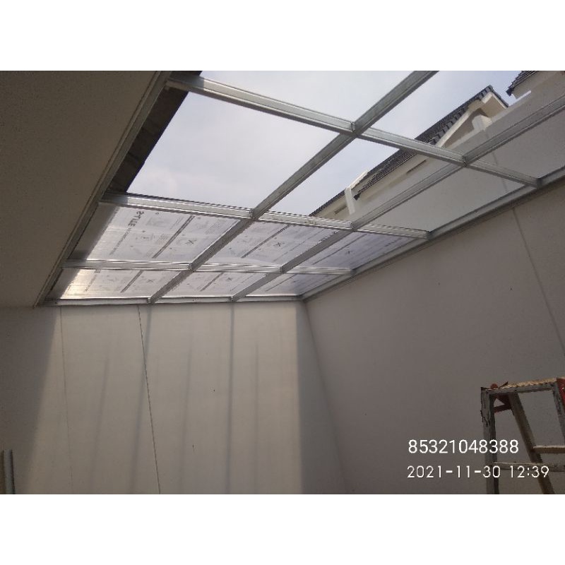 kanopi baja ringan atap polycarbonate
