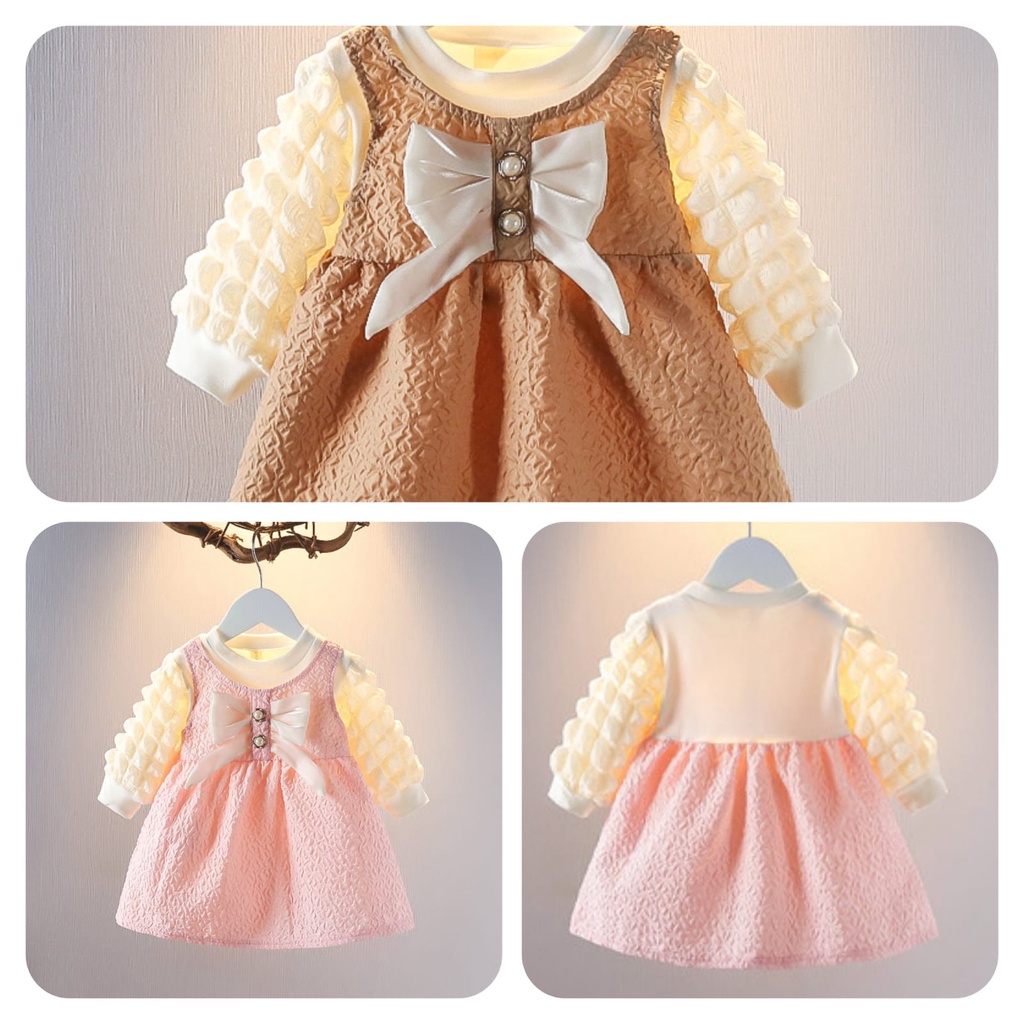 0-4TAHUN DRESS ANAK PEREMPUAN / DRESS BAYI PEREMPUAN / DRESS BABY GIRL IMPORT /DRESS PESTA ANAK BAYI