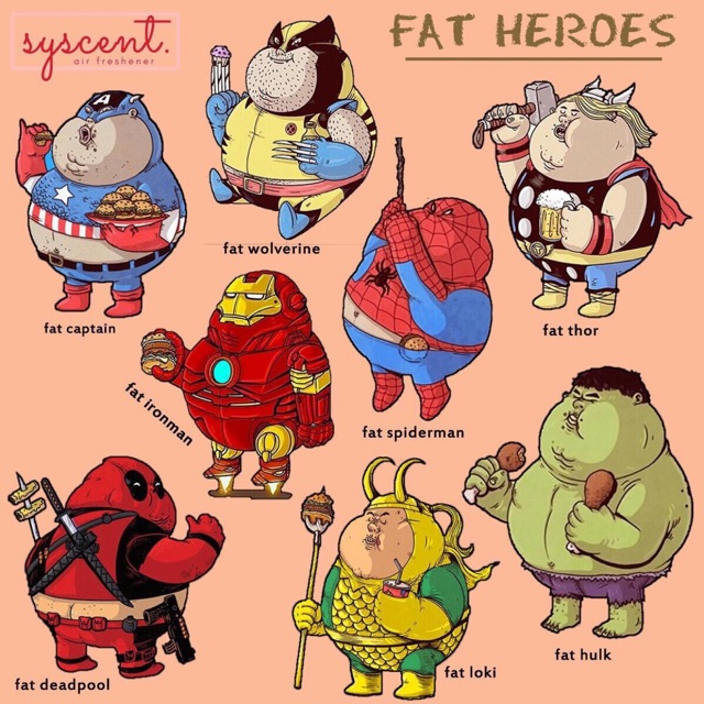 Parfum Mobil / Pengharum Ruangan FAT HEROES