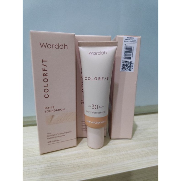 {WARDAH} Wardah colorfit matte foundation SPF 30 PA+++