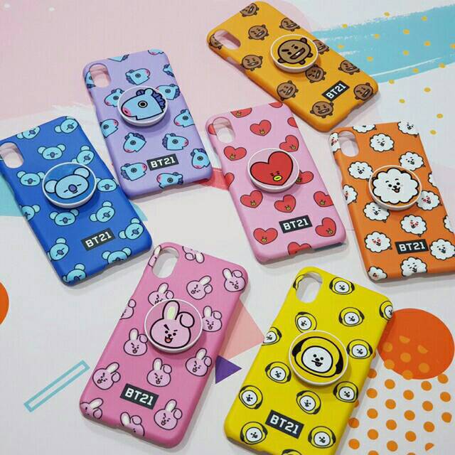 Bt21 case hp popsocket | Shopee Indonesia