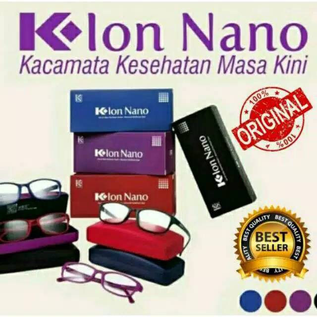 Kacamata k-ion nano asli