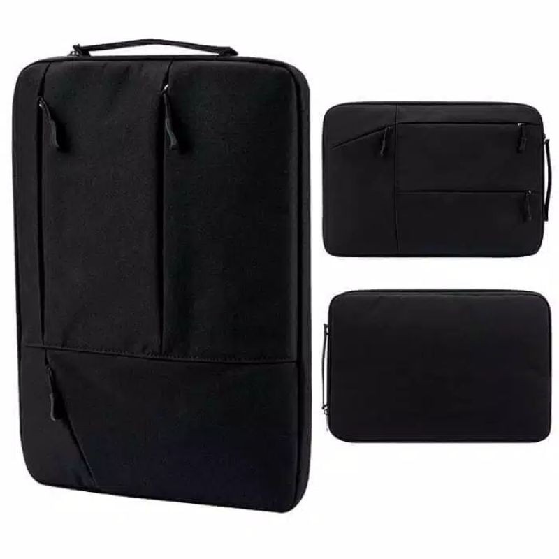 tas laptop jinjing pocket LENOVO IDEAPAD nylon waterproof 1112 13 14 15 16 inch