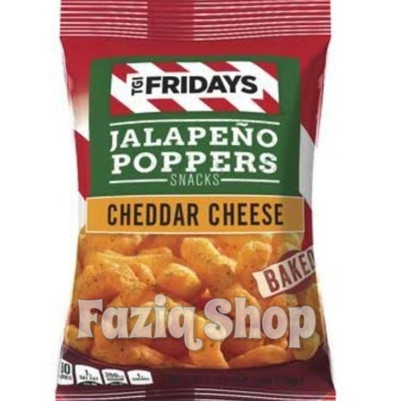

TGI Fridays jalapeno poppers Cheddar cheese baked