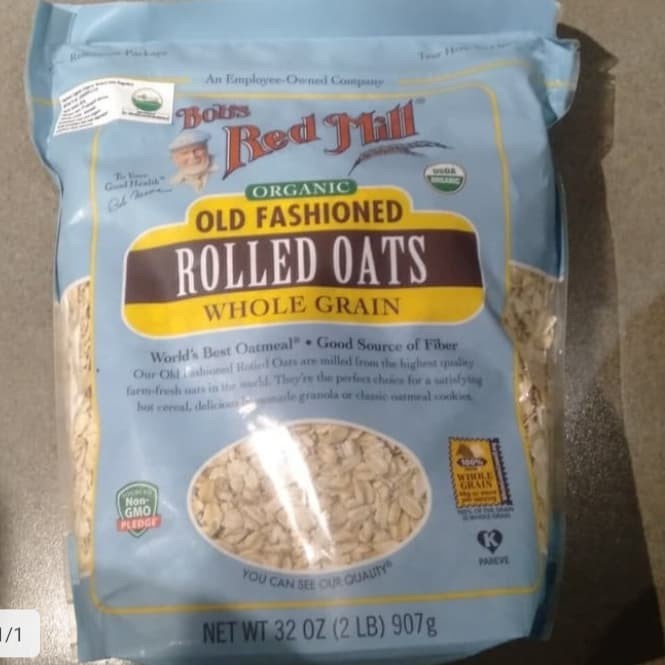

Beautywearr - Bob Red Mill Brm Organic Rolled Oat Old Fashioned 907Gr Whole Grain