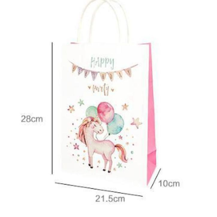 

BEST SELLER!!! Paper Bag Unicorn Goodie Bag Kantong Kertas Unicorn BESAR 819-294