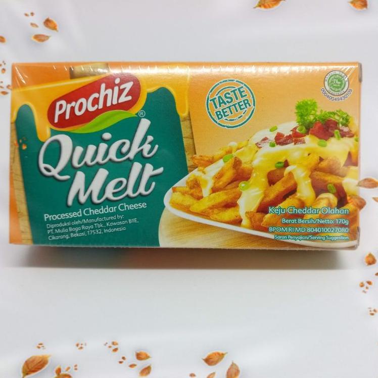 

[COD] Prochiz Quickmelt 170gr / Prochiz Quick Melt / Keju Leleh / Prochiz Eazymelt