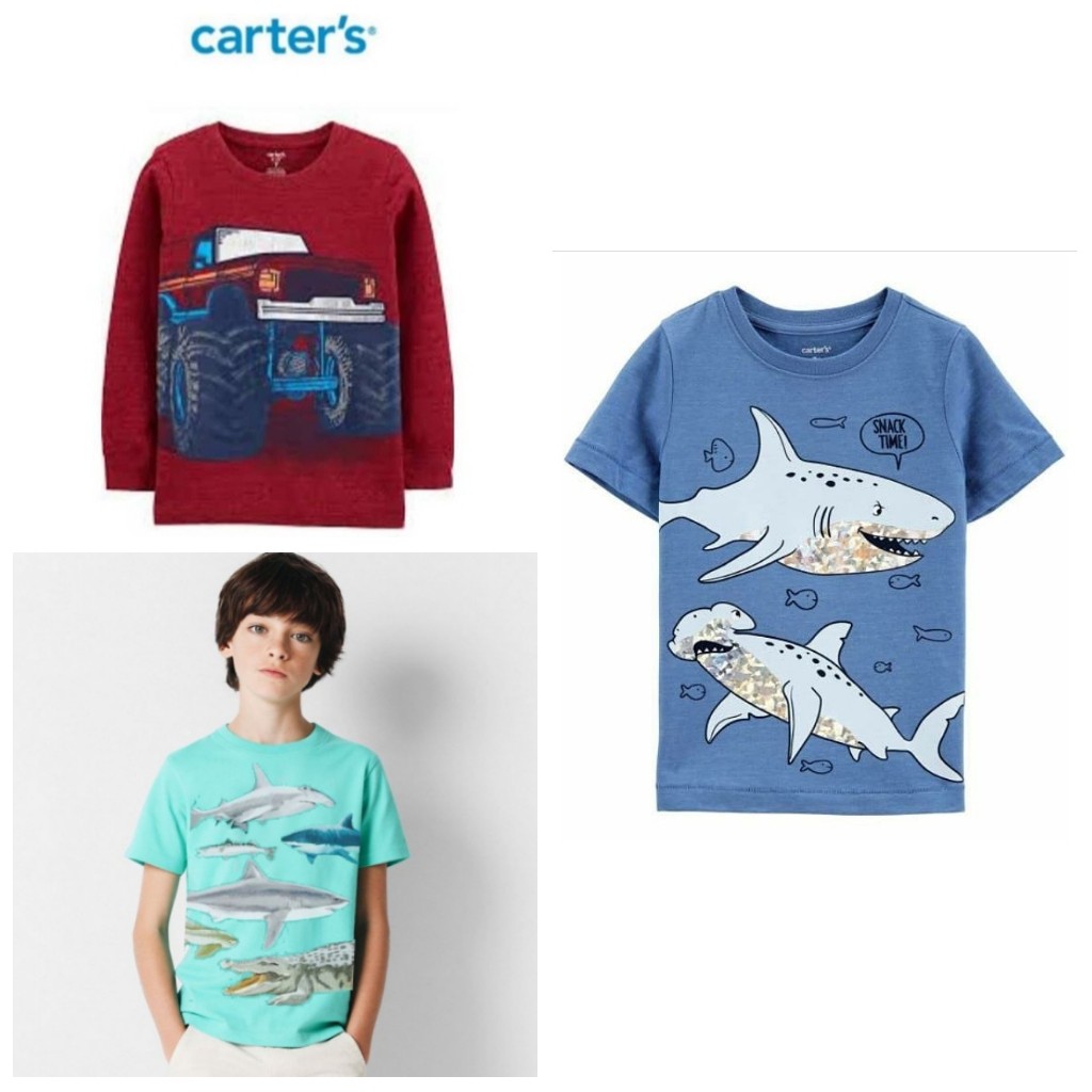 Kaos Anak Laki - Carters Boys Tee