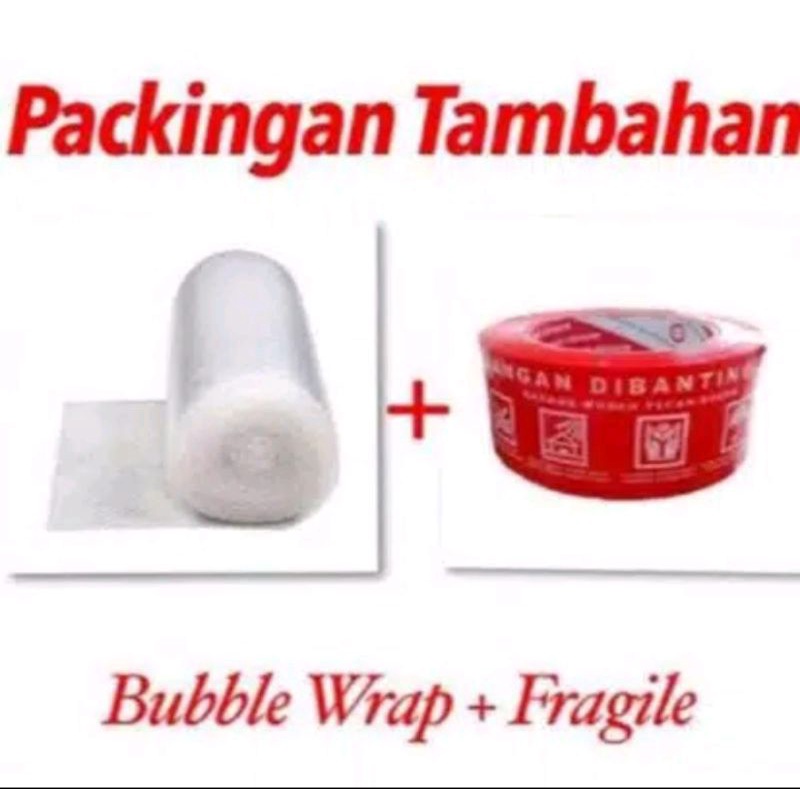 

SAFETY YOUR PRODUCT, BUBBLR WRAP & STIKER FRAGILE (include)