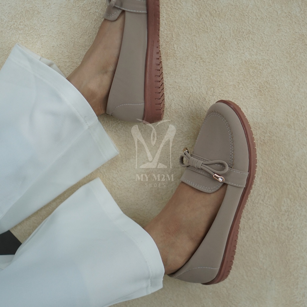 Mym2m Beveria Sepatu Wanita Slip on Kasual Terlaris