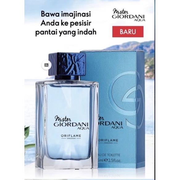 Parfum Oriflame Giordani Aqua