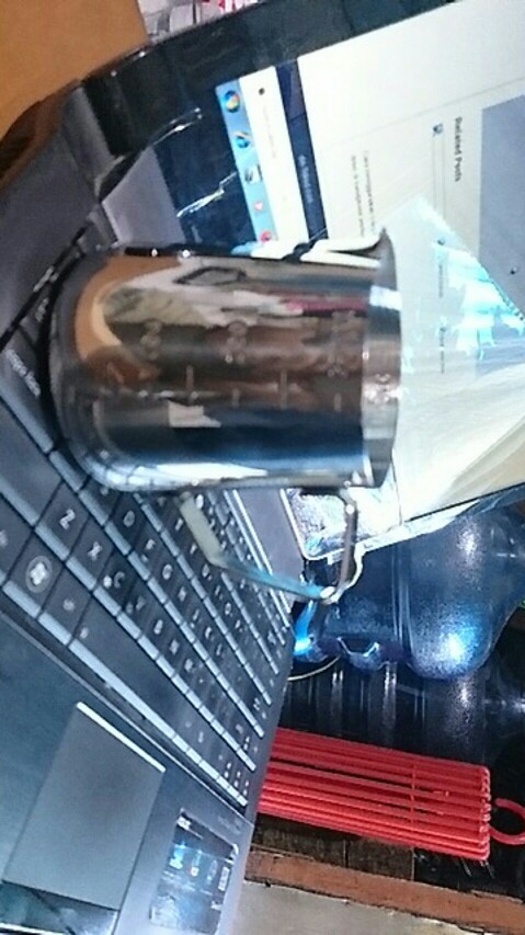 Milk Mug / Mug Susu Stainless Steel