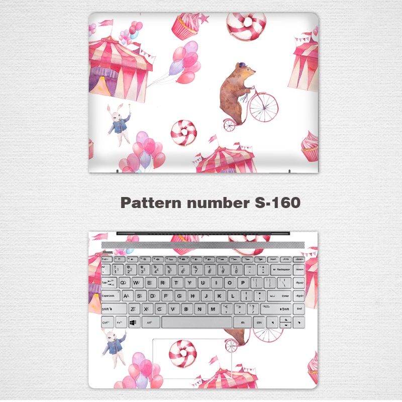 Stiker Skin Vinyl 2 Sisi Motif Kartun Untuk Laptop 11 / 12 / 13 / 14 / 15 / 17 Inch lenovo yoga Pro 14s ITL 2021