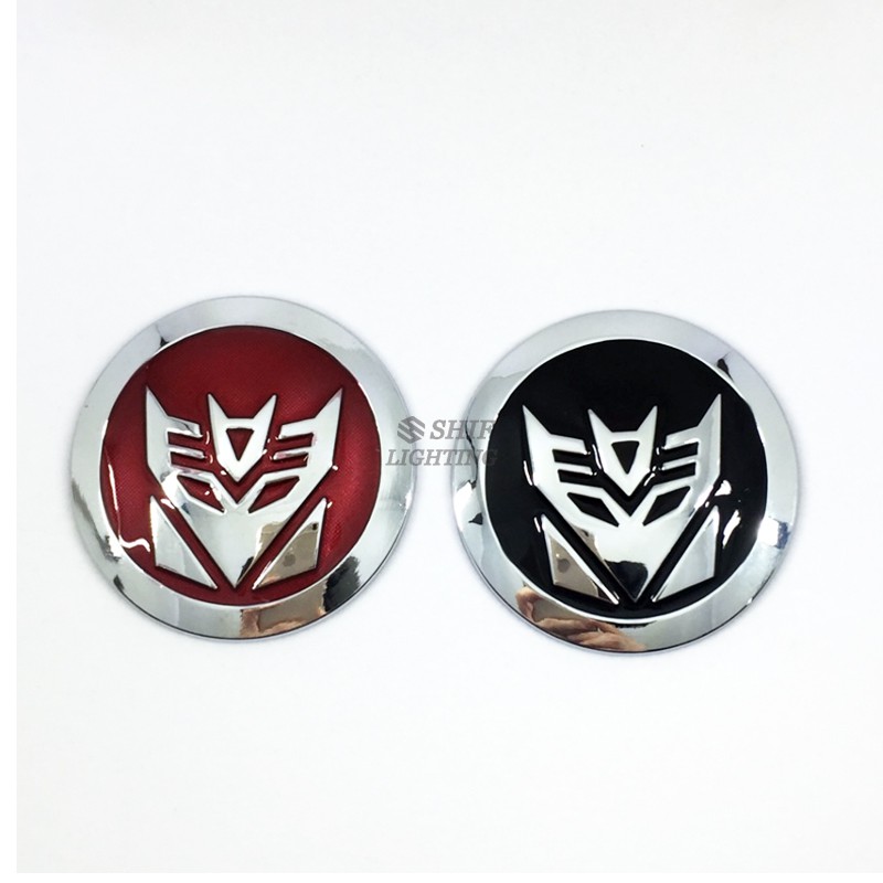 1Pc Stiker Emblem Metal 3D 65mm Untuk Mobil / Truk