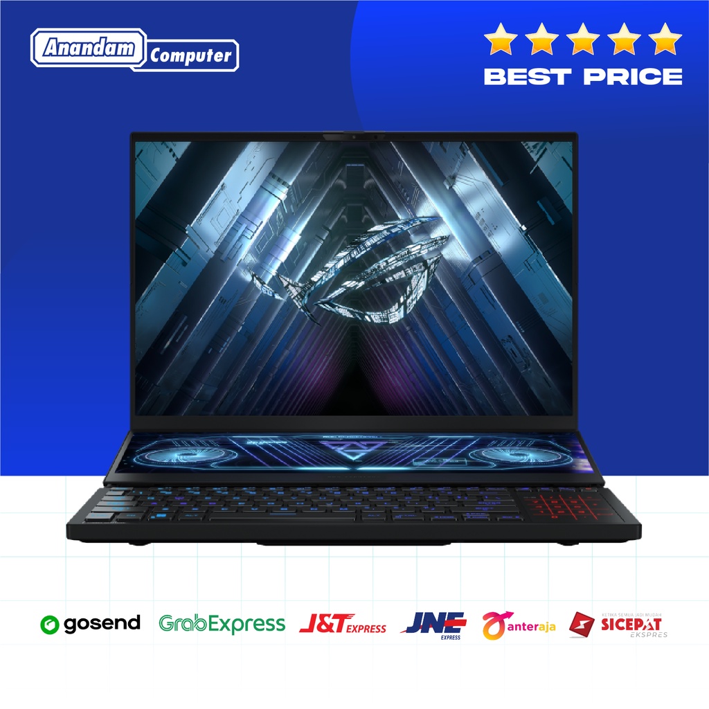 ASUS ROG Zephyrus Duo GX650RM-R736G7T-O Ryzen 7 6800H 16GB 1TB RTX3060