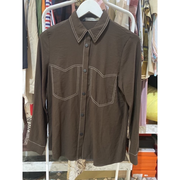 kemeja zara original