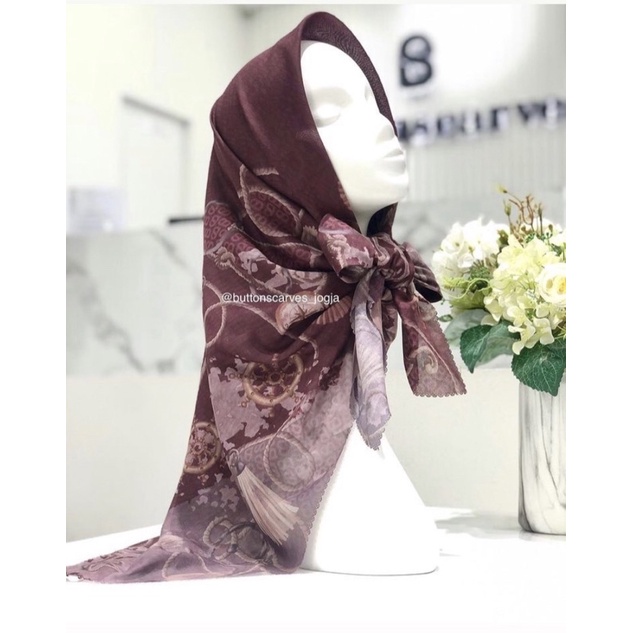 Preloved Nautical Series Buttonscarves Maya