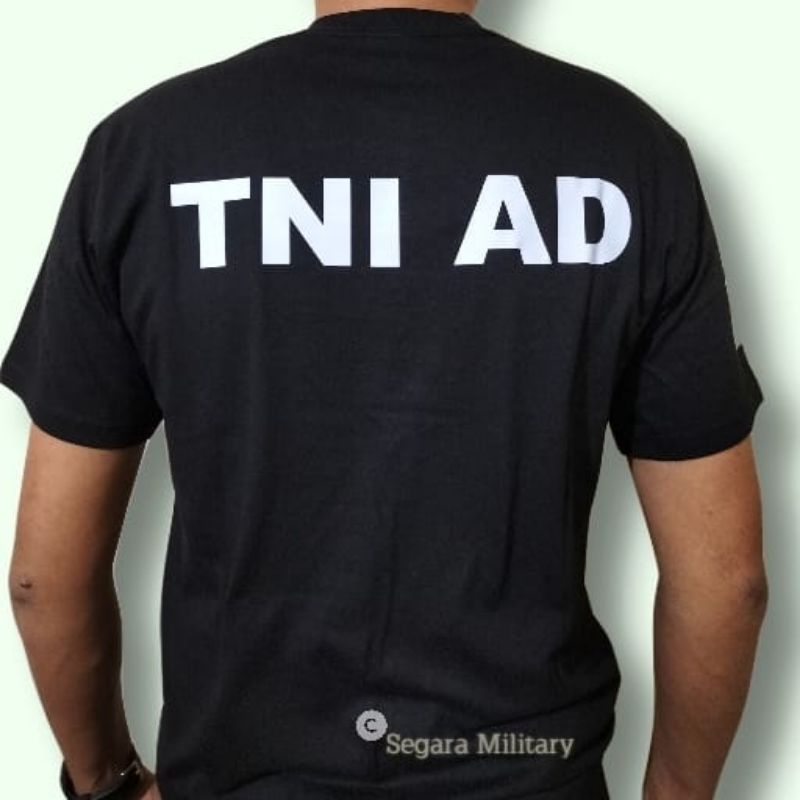 KAOS TNI ZENI AD//KAOS TNI-AD//KAOS LENGAN PENDEK COMBED 30S