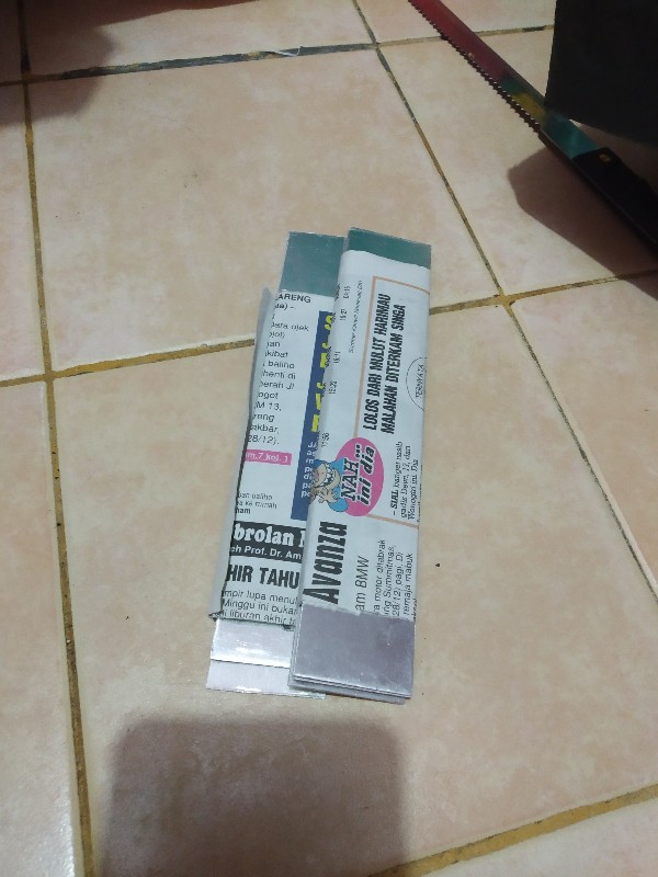 Sekat Brownies Allmunium 20×20,4cm Kotak,25