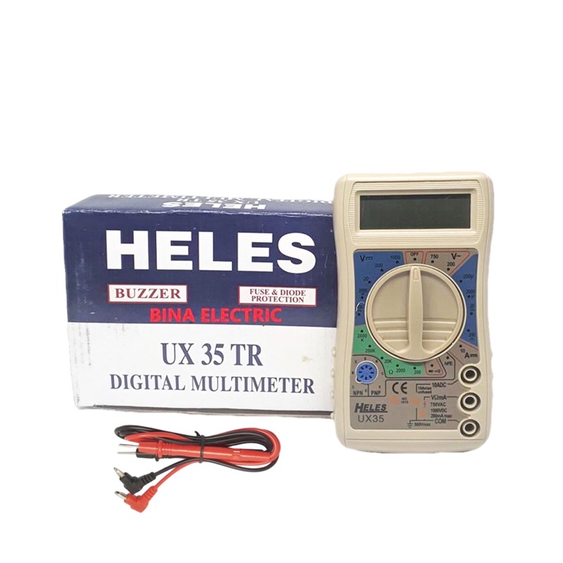 MULTITESTER HELES UX35 TR AVOMETER MULTIMETER DIGITAL