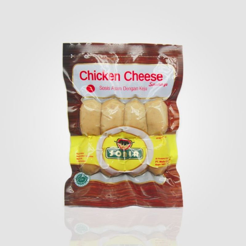 

Sosis SONIA Ayam Keju/ Chicken Cheese 200gr Isi 8pcs