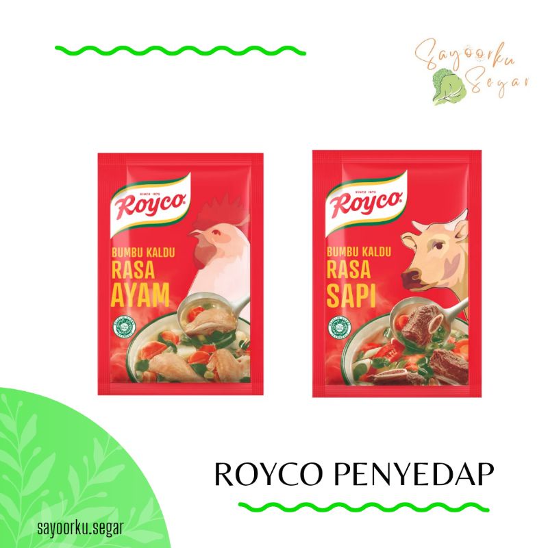 Jual Royco Sapi / Royco Ayam / Kaldu Sapi / Kaldu Ayam / Penyedap Royco ...