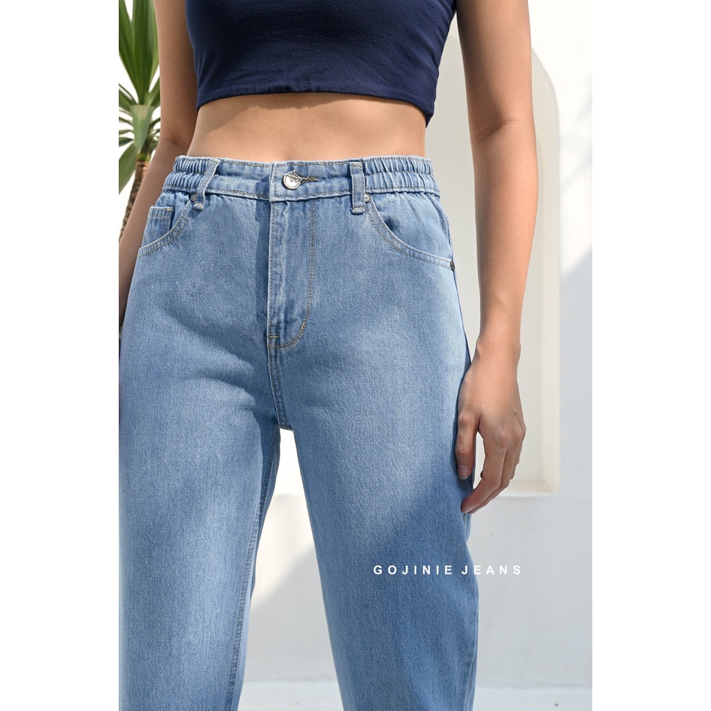 GOJINIEJEANS - Highwaist Comfort Jeans - 3233 - COMFORT BOYFRIEND