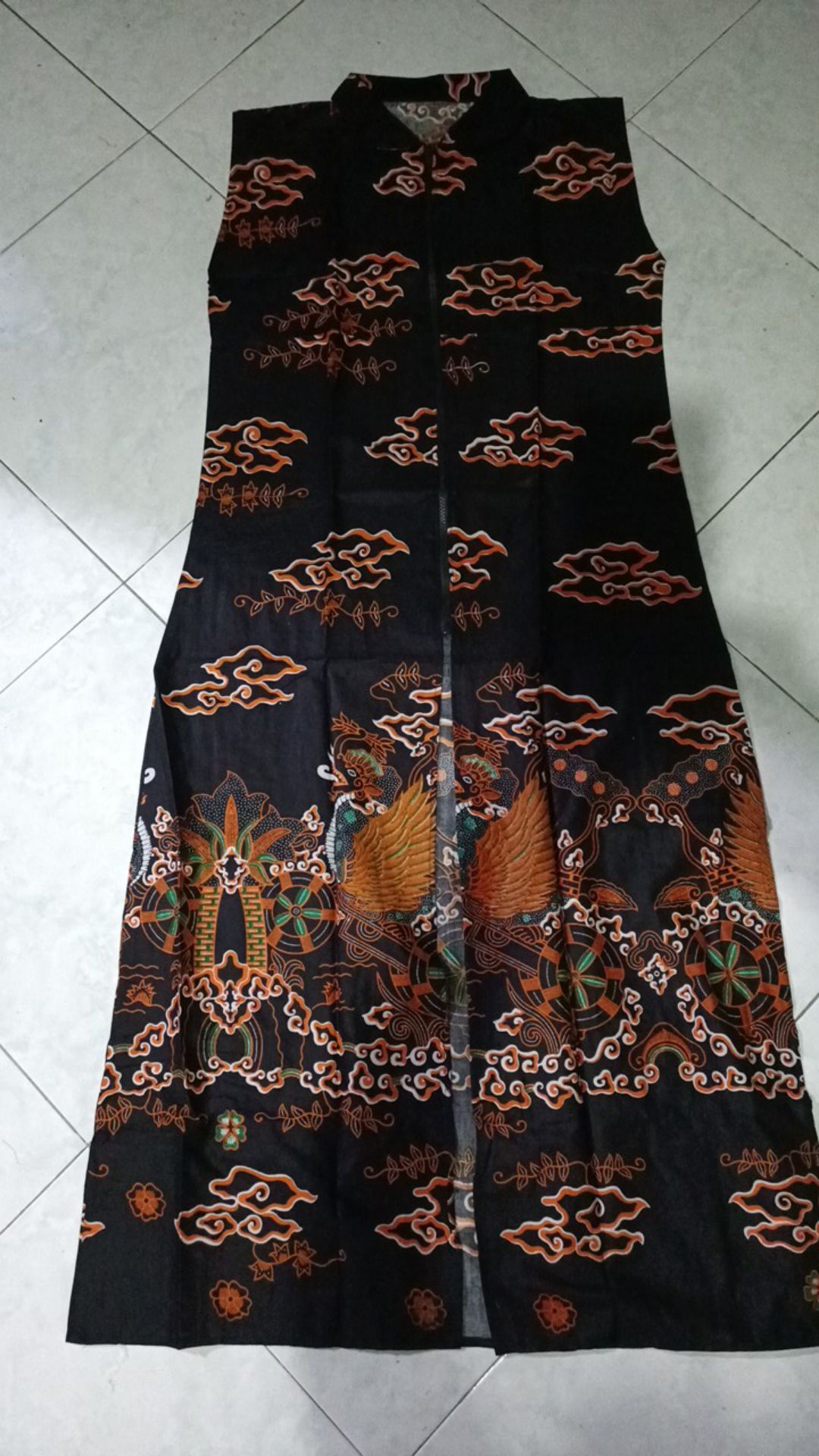 New Arrival Cardigan Batik Wanita Etnik Tanpa Lengan Outer Batik Cewek - Hv10