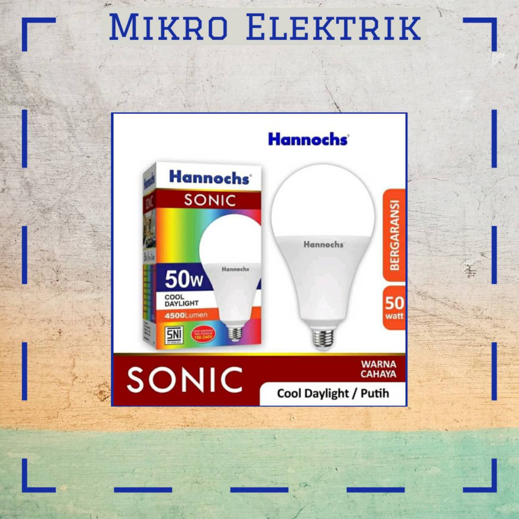 Lampu Led Hannochs Sonic 50 Watt