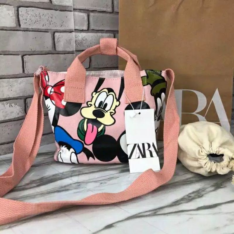 Tas Zara Original / Tas ZaraMickey Disney 23x9x18