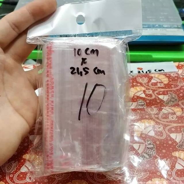 Plastik casing lem ukuran 10cm x 21.5cm plastik silikon universal model lem + gantungan murah meriah