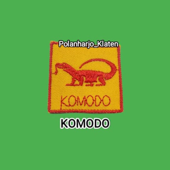 Tanda regu Pramuka Putra Komodo Tanda Regu Komodo