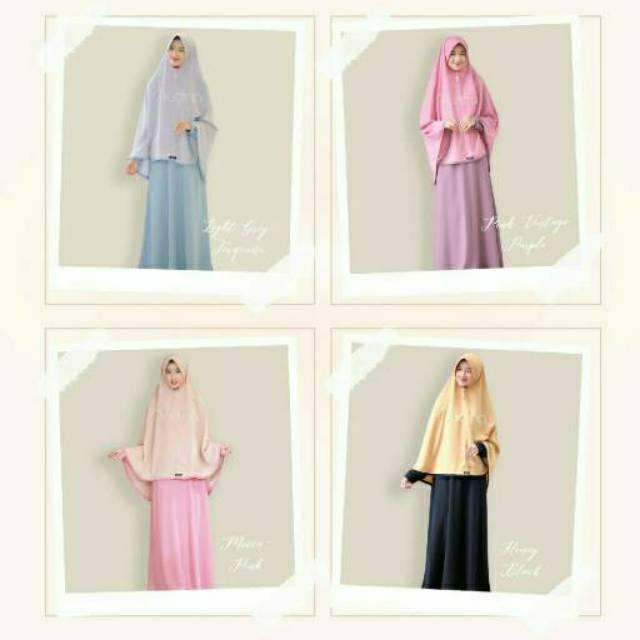 HANUM SET 1 / GAMIS BUSUI / GAMIS SET SYARI AUDINA