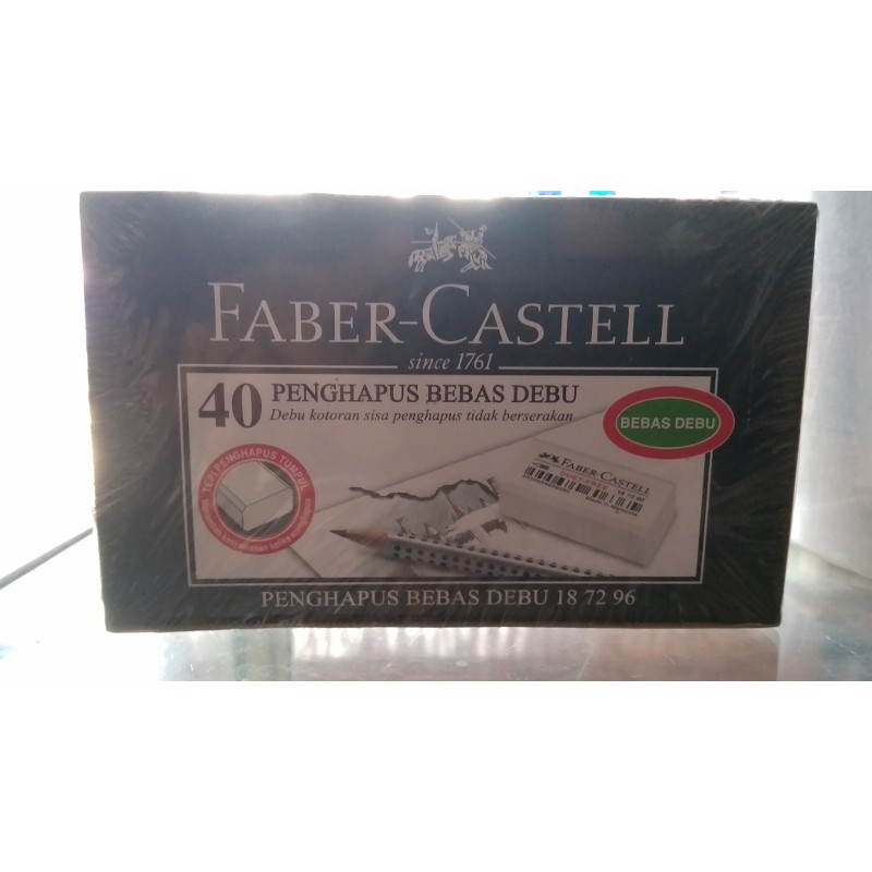 

penghapus faber castell putih faber-castell