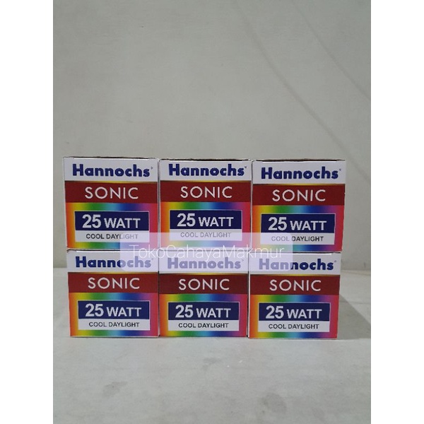 Lampu Bohlam LED Sonic 25w 25watt Hannochs CoolDayLight