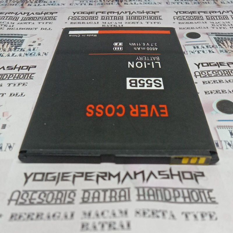 BATRE BATREI BATERAI BATTERY BATTERAY EVERCOSS GENPRO S55B S55 B S 55B S 55 B (4800 mAh)