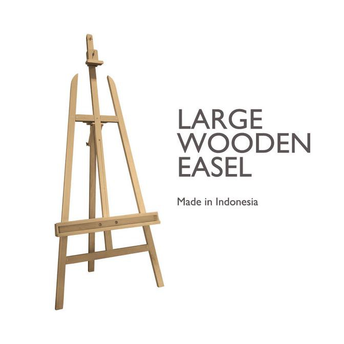 

Xpression Wooden Easel - Large Canvas Stand (Lokal)