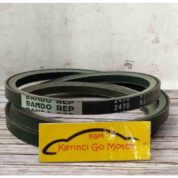 BANDO VAN BELT REP-2470 V BELT TALI KIPAS REP2470 FAN BELT BENANG