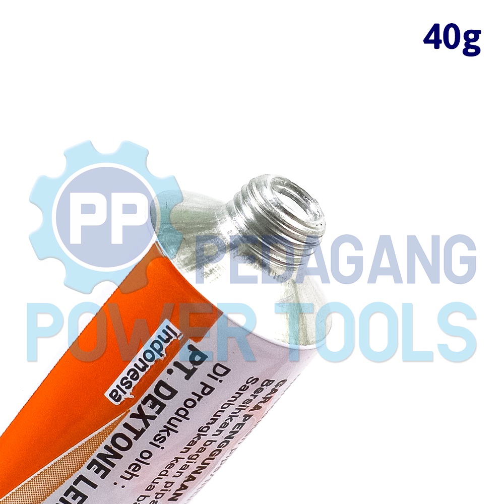 DEXTONE TUBE LEM PIPA PVC 40 GRAM FITTING PARALON PEREKAT PRALON ODOL