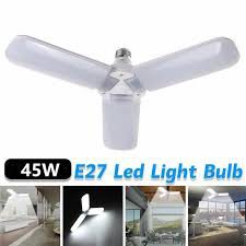 &lt;^ SJA ^&gt; Lampu Model 3 Baling Kipas Bohlam Led E27 45WATT