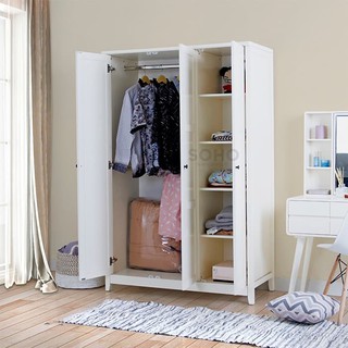  Lemari  Pakaian  Ashley Wardrobe 3 Pintu Shopee  Indonesia