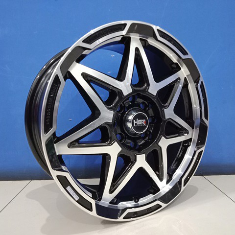 New Item Velg  Mobil  Ring  15  HSR Tragah Hole 8X100 114 Bisa 