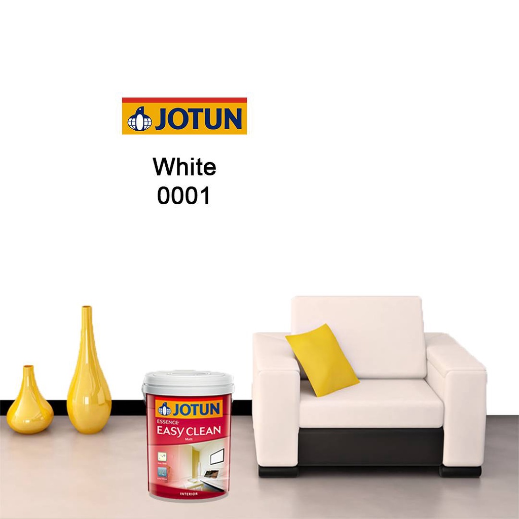 CAT TEMBOK INTERIOR JOTUN - WHITE/0001