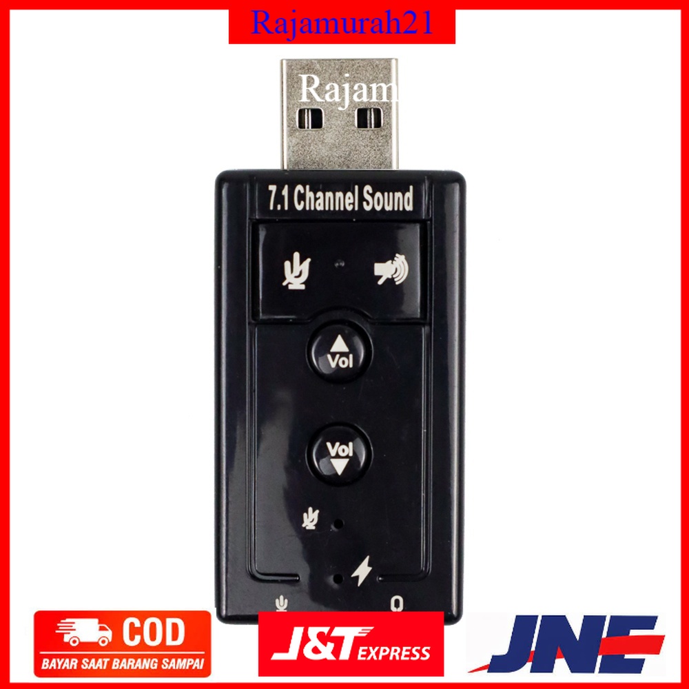 Taffware USB 7.1 Channel Sound Card Adapter TC-03