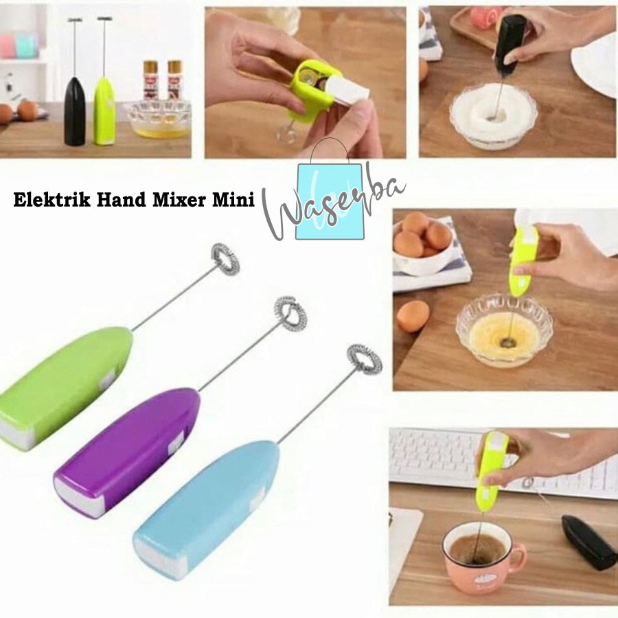 Mini Mixer Hand Elektrik Mini Milk Frother Pengocok Telur / Pengocok Cream