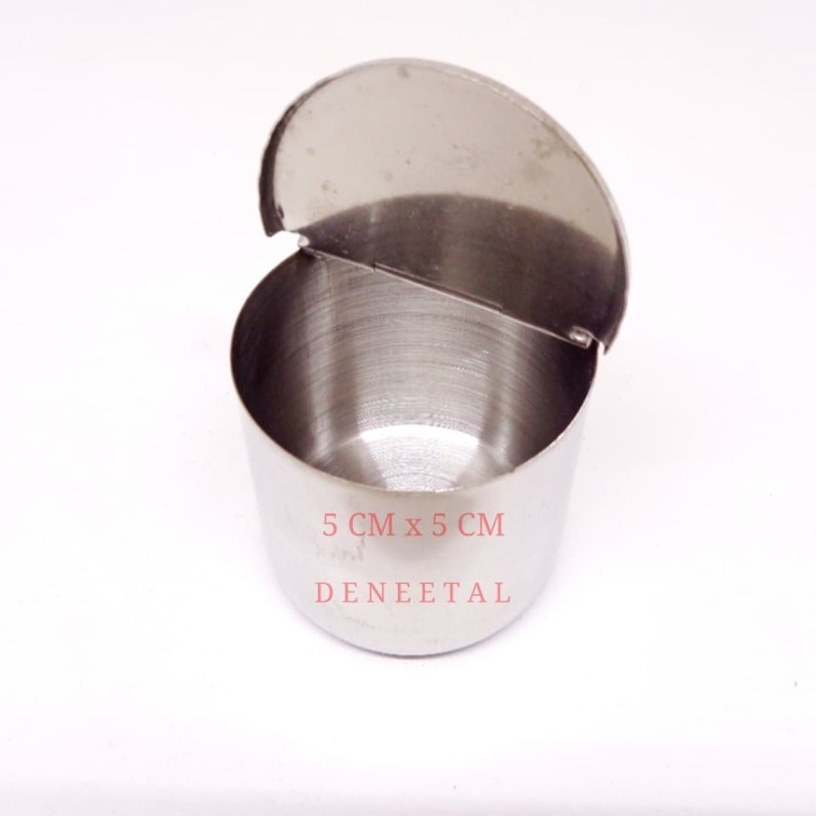 STAINLESS CUP KECIL DENTAL INSTRUMENT / TEMPAT KAPAS TAMPON SERBA GUNA / SSCUP / SS CUP INSTRUMEN PE
