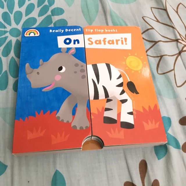 On Safari Flip Flap Book