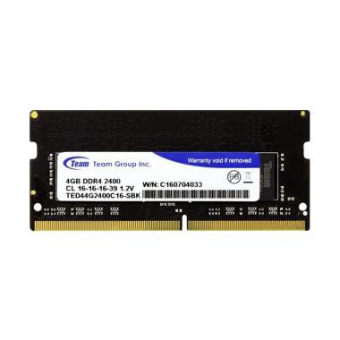 RAM memory laptop Sodimm DDR4 4GB Team Elite 2400Mhz